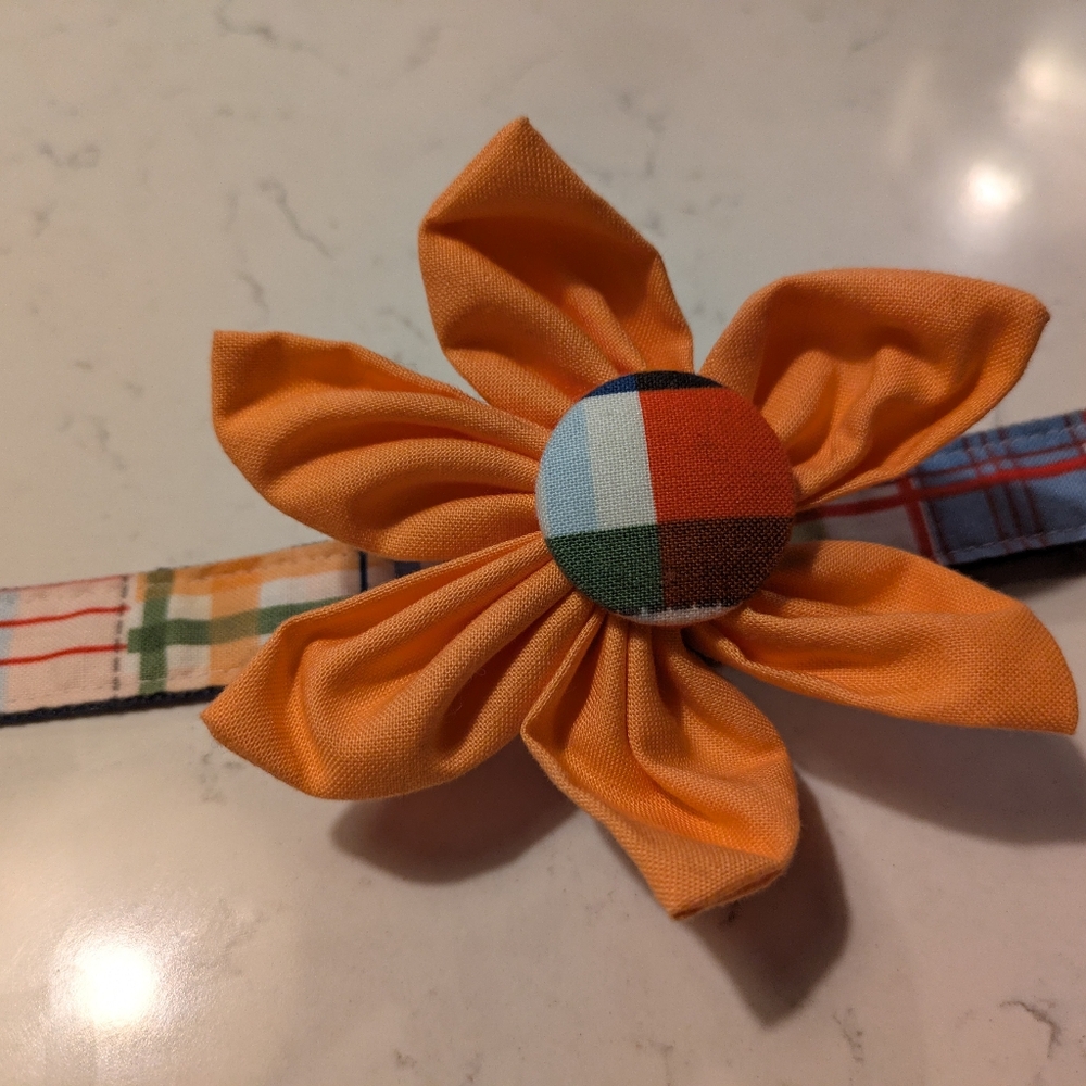 Flower Dog collar - Picture 16 of 16